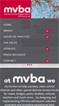 Mobile Screenshot of mvbalaw.com